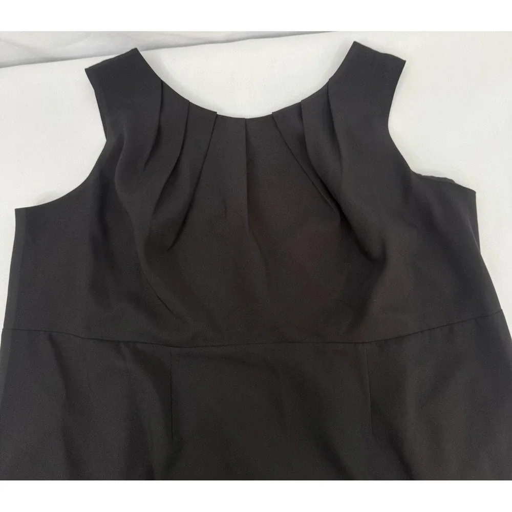 Avenue Black Sleeveless Shift Dress Career Business Party Classy Womens‎ Size 22